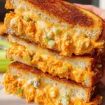 Buffalo Chicken Grilled Cheese