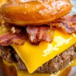 Buttery Glazed Donut Burger