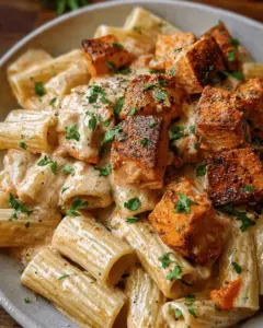 Cajun Salmon Rigatoni