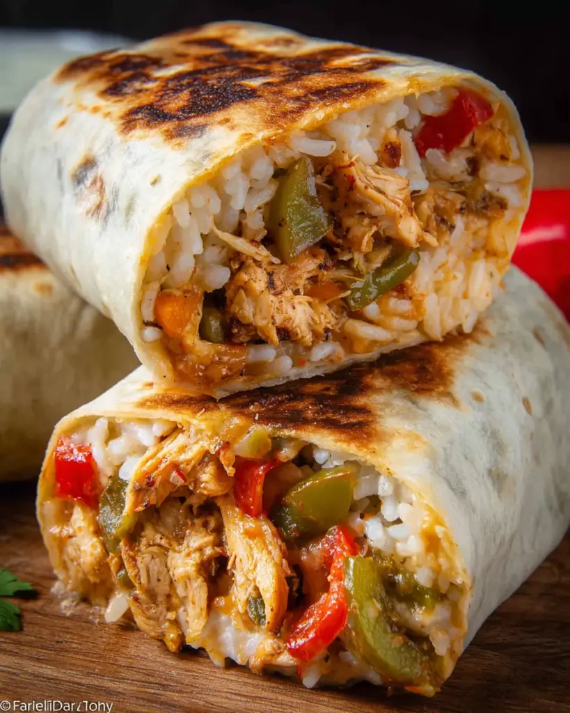 Chicken Fajitas Wrap