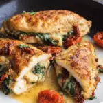 Chicken with Sundried Tomatoes and Spinach