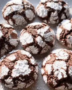Chocolate Crinkle Cookies Recipe