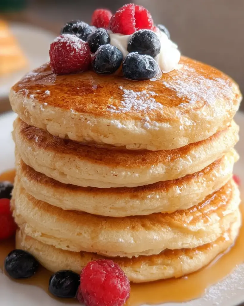Fluffy Coconut Flour Pancakes
