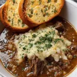 French Onion Beef Short Rib Soup