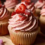 Fresh Strawberry Cupcakes