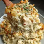 Garlic Parmesan Chicken Rice Casserole