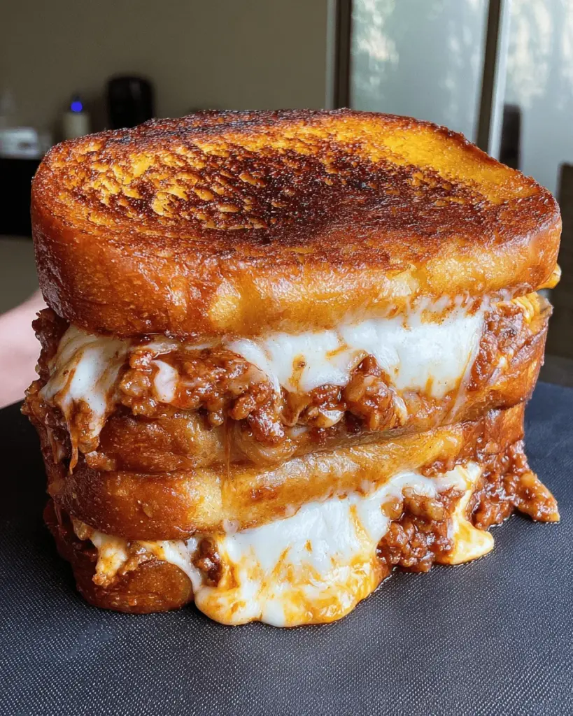 Grilled Cheese Sloppy Joes