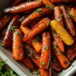 Honey Balsamic Roasted Carrots