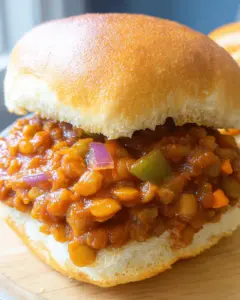Instant Pot Lentil Sloppy Joes