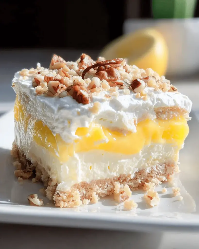 Lemon Lush Dessert
