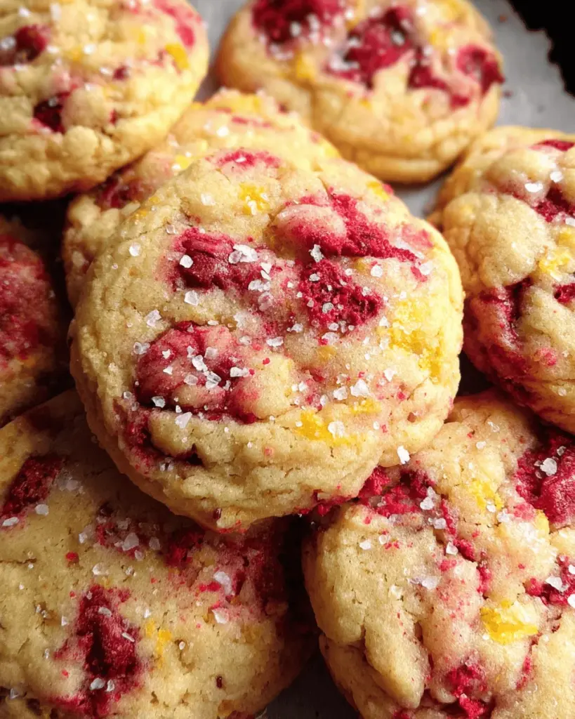 Lemon Raspberry Cookies