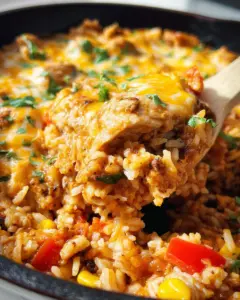 Mexican Cheesy Chicken and Rice​