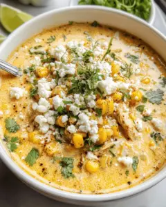 Mexican Street Corn Soup