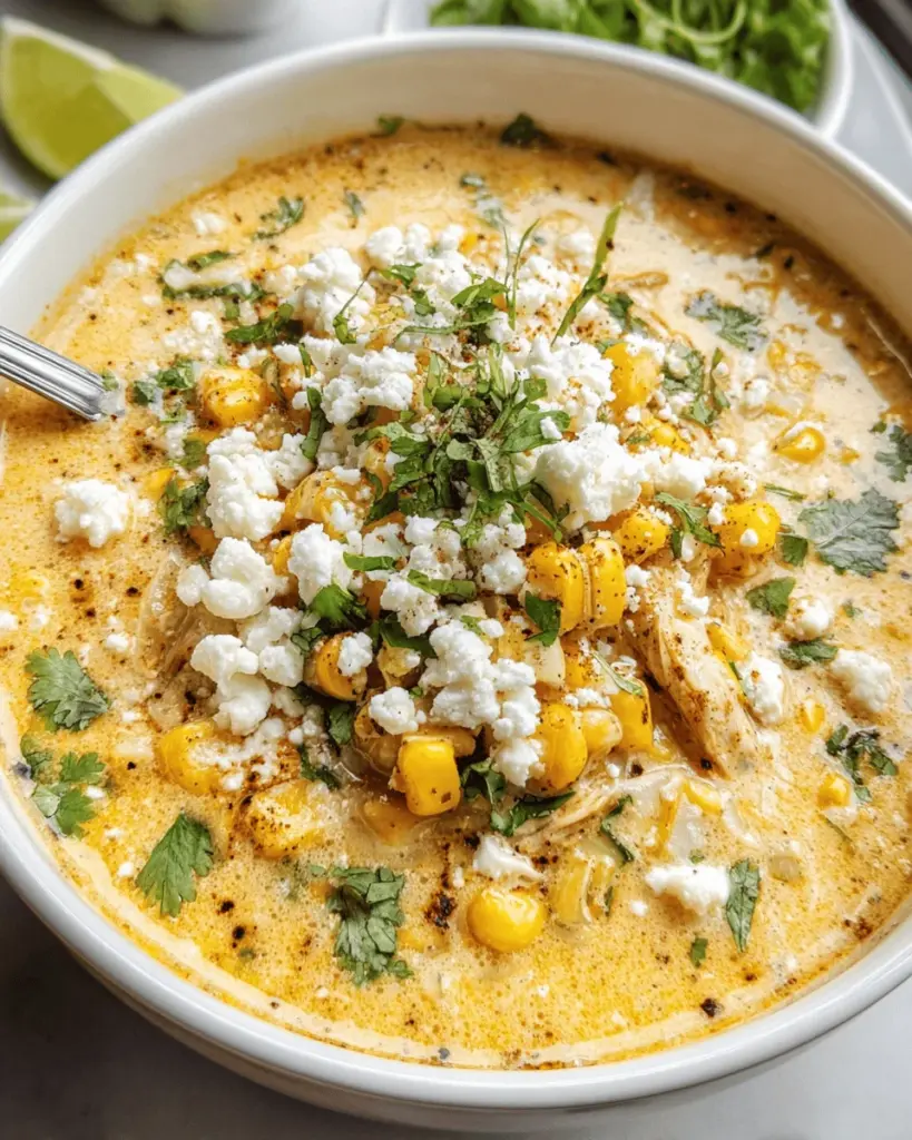 Mexican Street Corn Soup