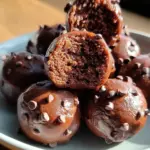 No-Bake Cottage Cheese Brownie Batter Protein Bites