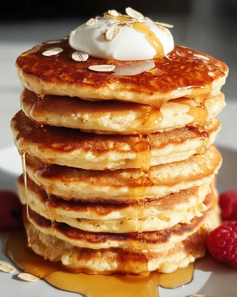 Oat Flour Pancakes
