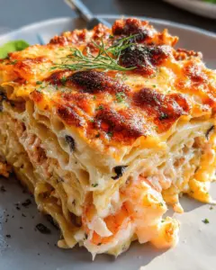 Seafood Lasagna