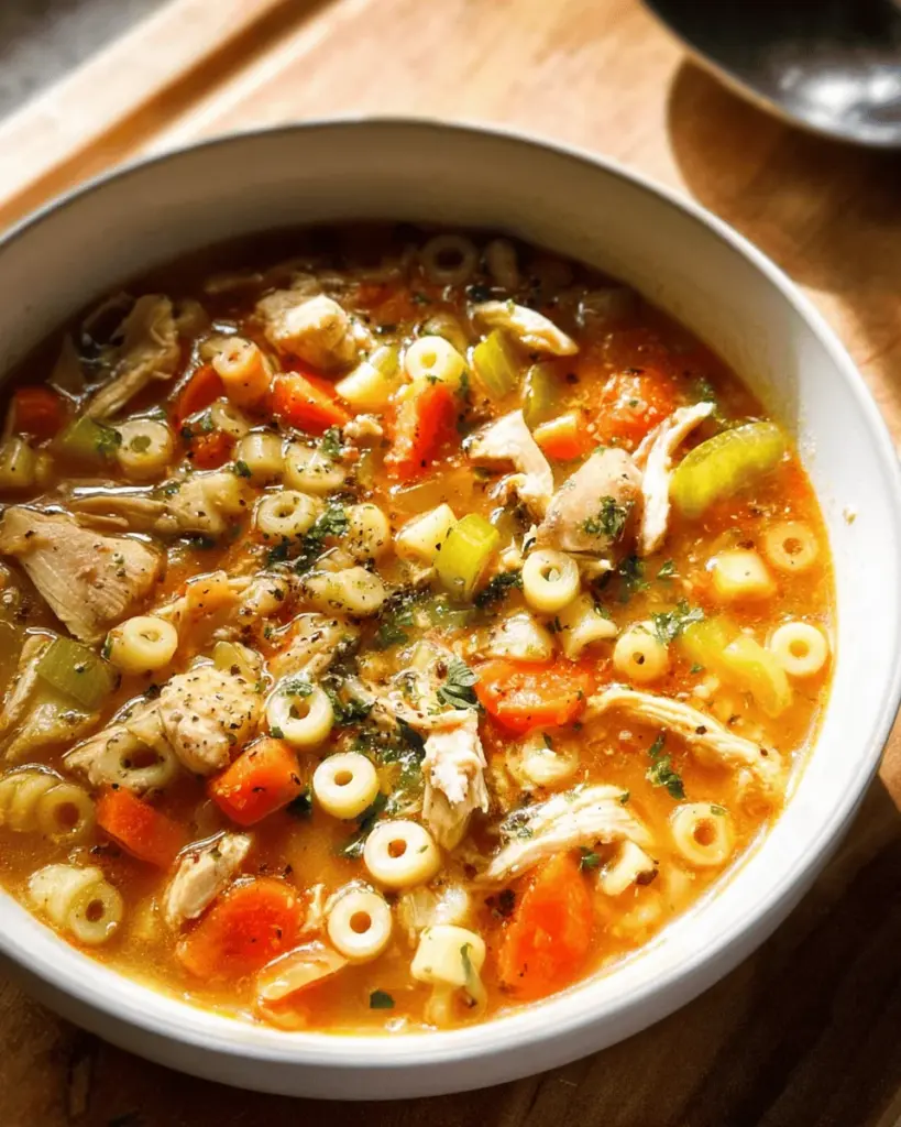 Sicilian Chicken Soup