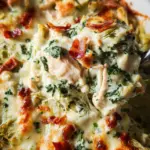 Spinach Artichoke Chicken Casserole