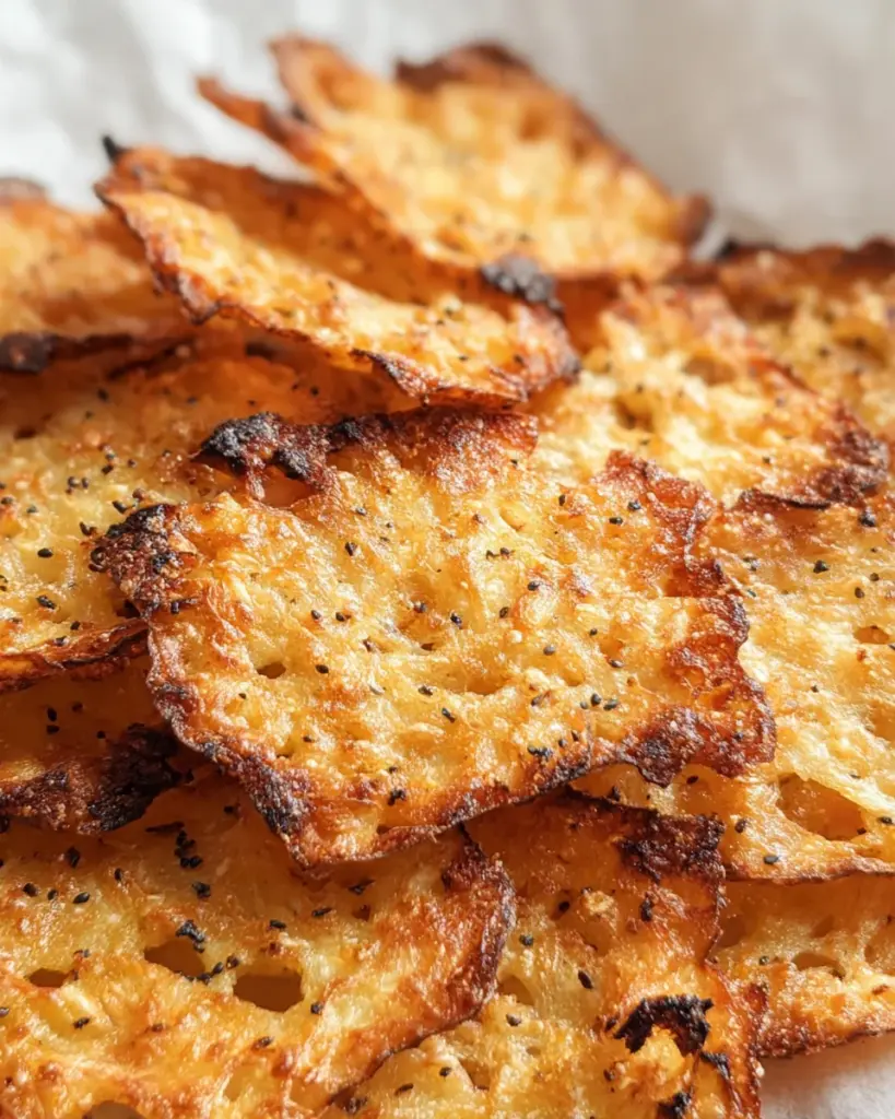 1 Ingredient Cottage Cheese Chips