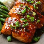Air Fryer Teriyaki Glazed Salmon