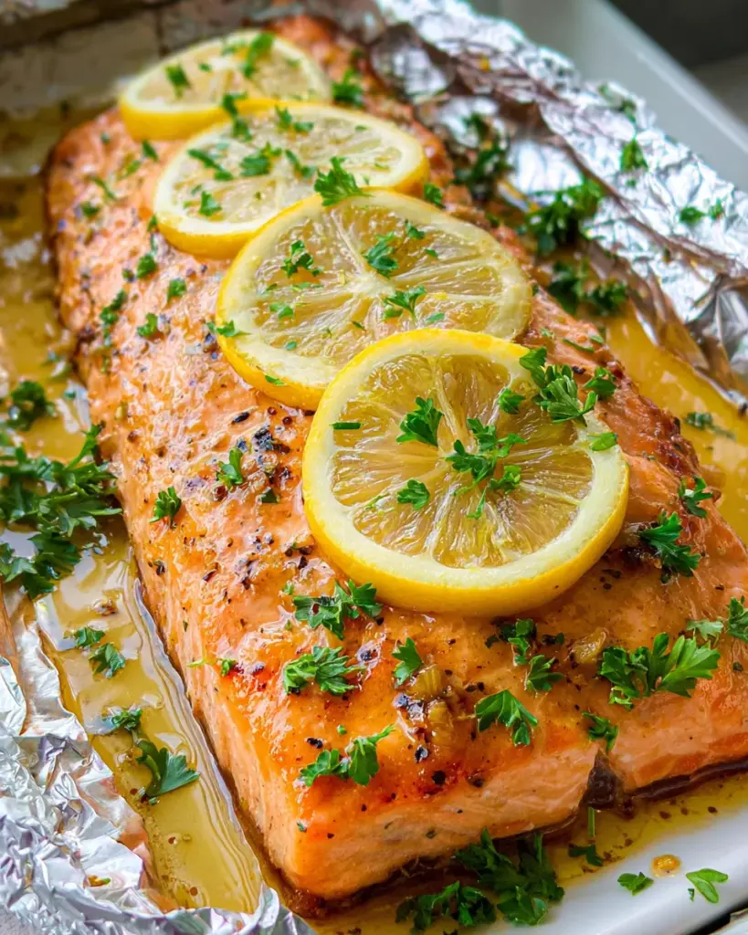 Baked Salmon in Foil
