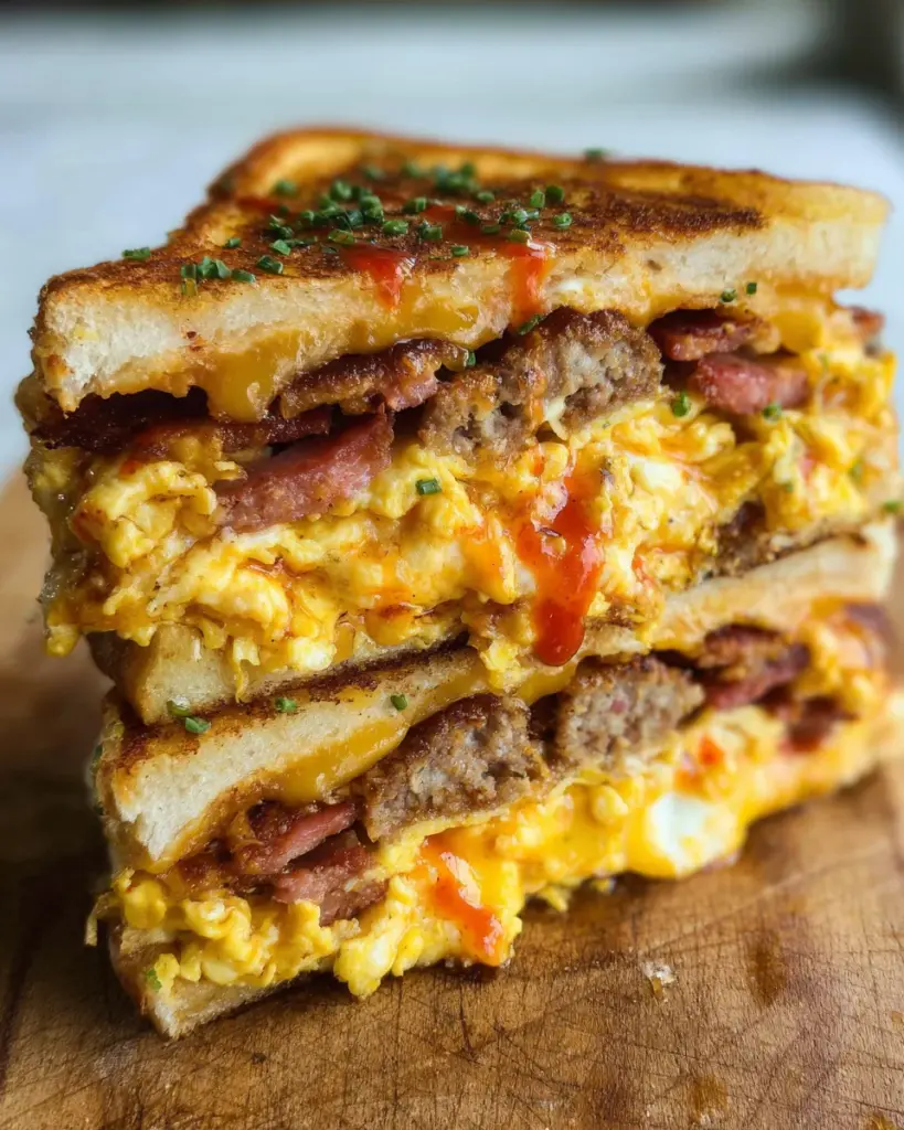 Breakfast Grilled Cheese