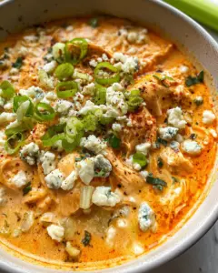 Buffalo Chicken Soup