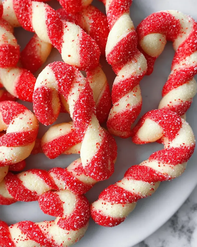 Candy Cane Cookies