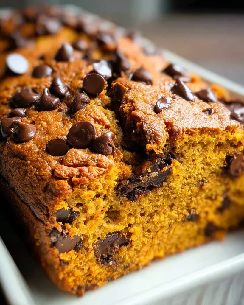 Chocolate Chip Pumpkin Bread