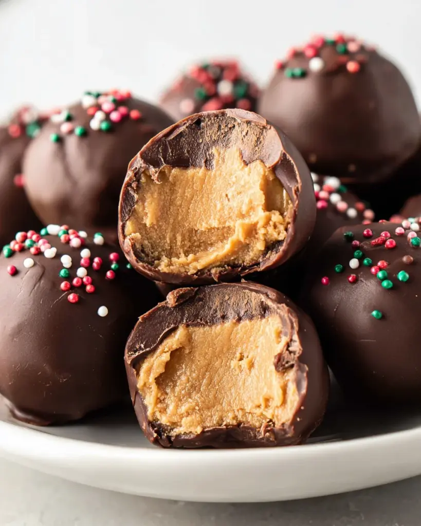 Chocolate Peanut Butter Balls Recipe