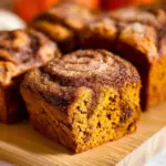 Cinnamon Swirl Pumpkin Bread Mini Loaves