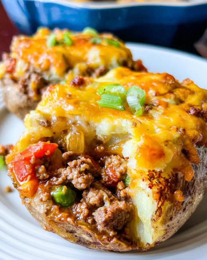 Cottage Pie Baked Potatoes