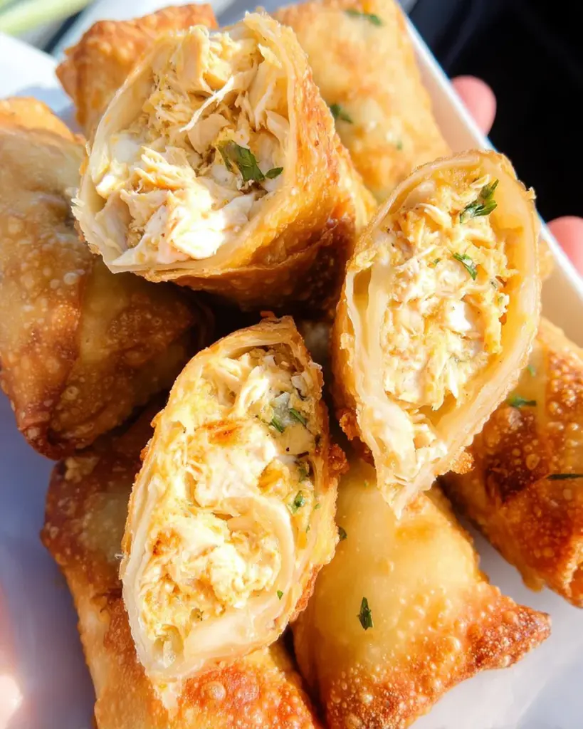 Crab Cake Egg Rolls