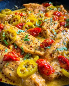 Creamy Pepperoncini Chicken