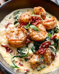 Creamy Tuscan Garlic Shrimp