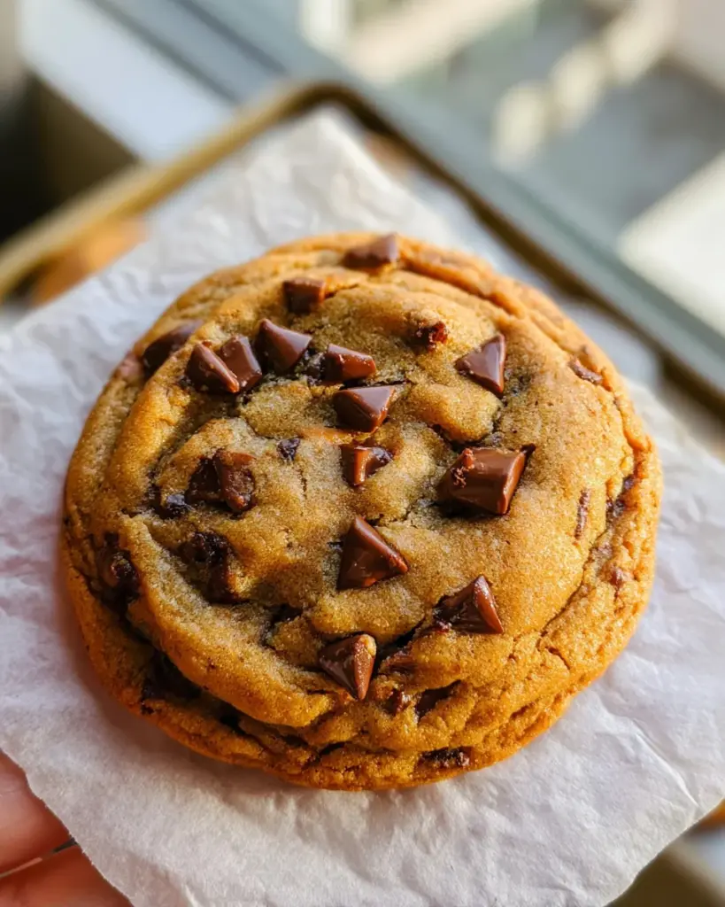 Fall Chocolate Chip Spiced Cookie