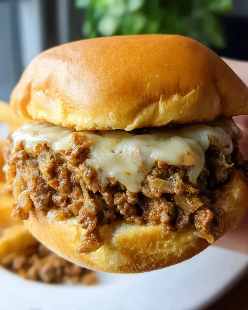 French Onion Sloppy Joes