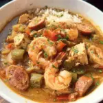 Instant Pot Louisiana Gumbo with Chicken and Shrimp
