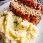 Instant Pot Meatloaf with Mashed Potatoes