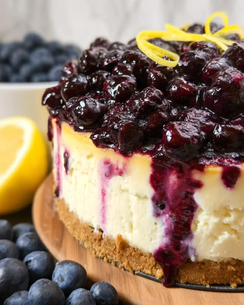 Lemon Blueberry Cheesecake