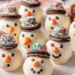 Melted Snowman Oreo Balls