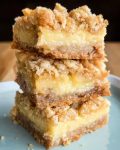 Oatmeal Lemon Cream Bars