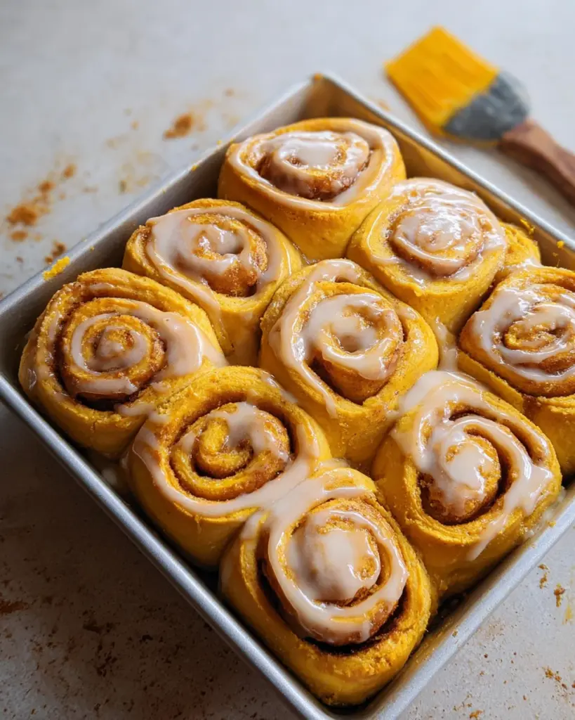Pumpkin Cinnamon Rolls