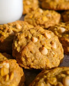Pumpkin Oatmeal Scotchies