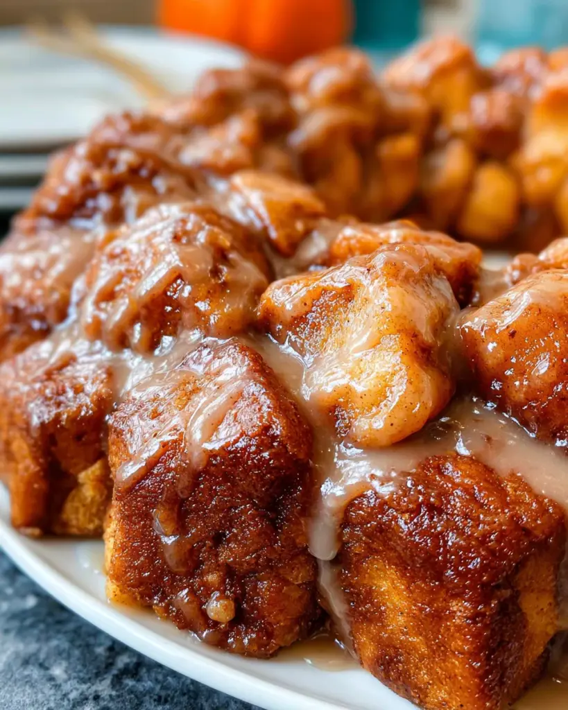 Pumpkin Spice Monkey Bread Recipe