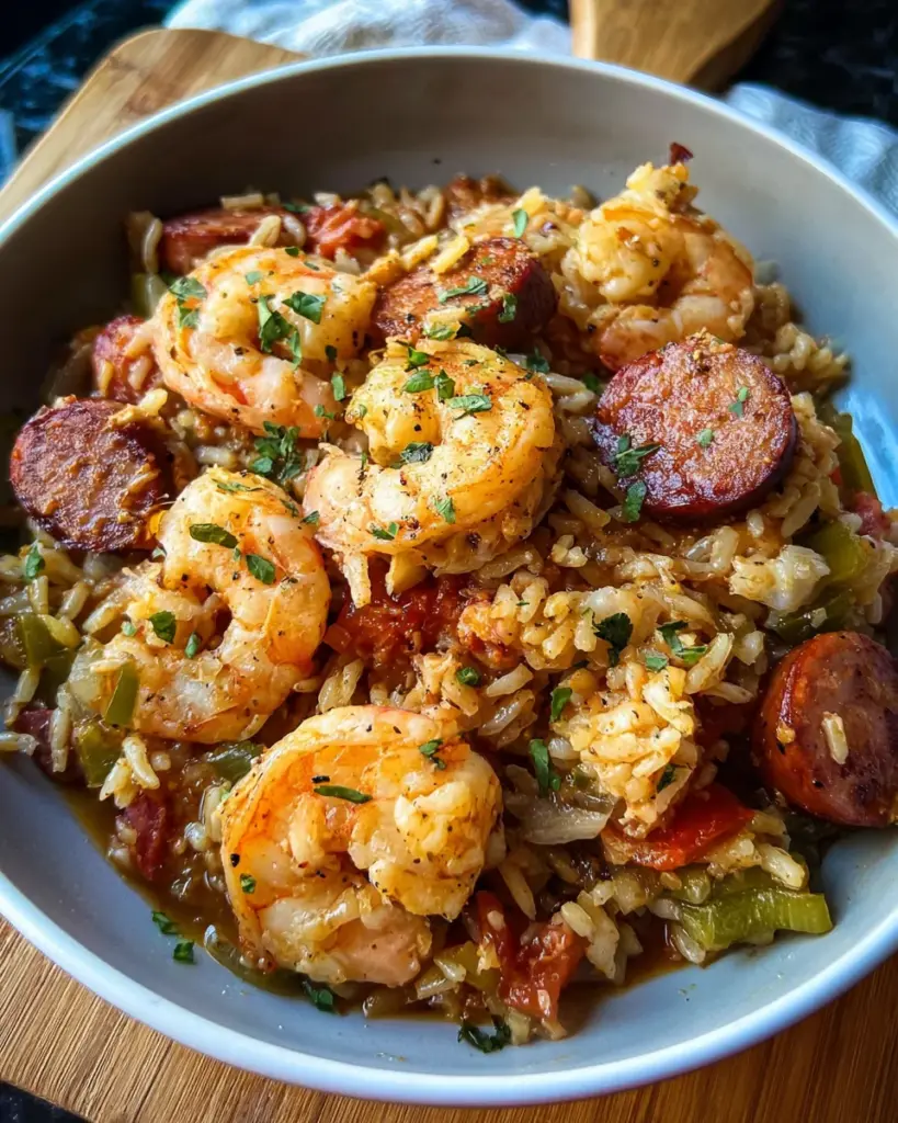Seafood Jambalaya with Shrimp
