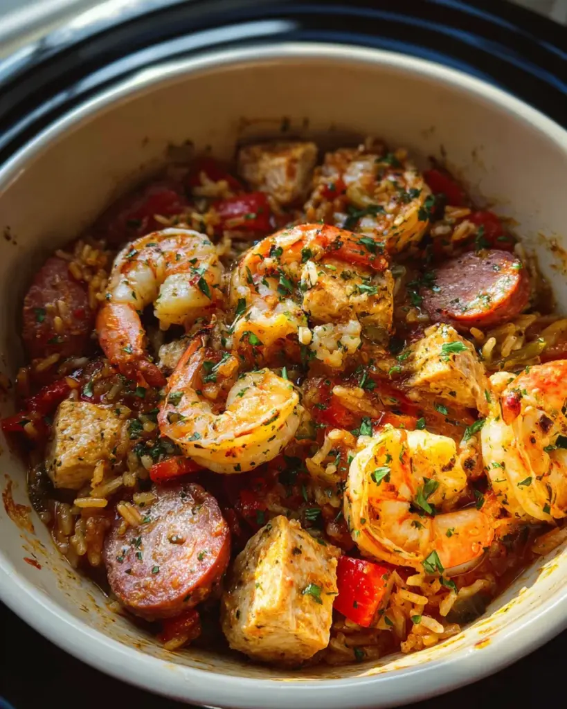 Slow Cooker Jambalaya