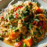 Slow Cooker Thai Peanut Chicken