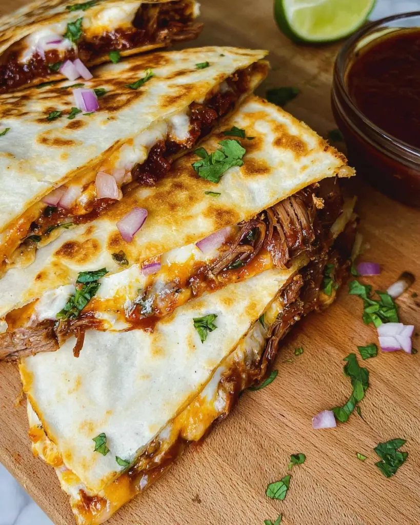 BBQ Brisket Quesadilla Recipe